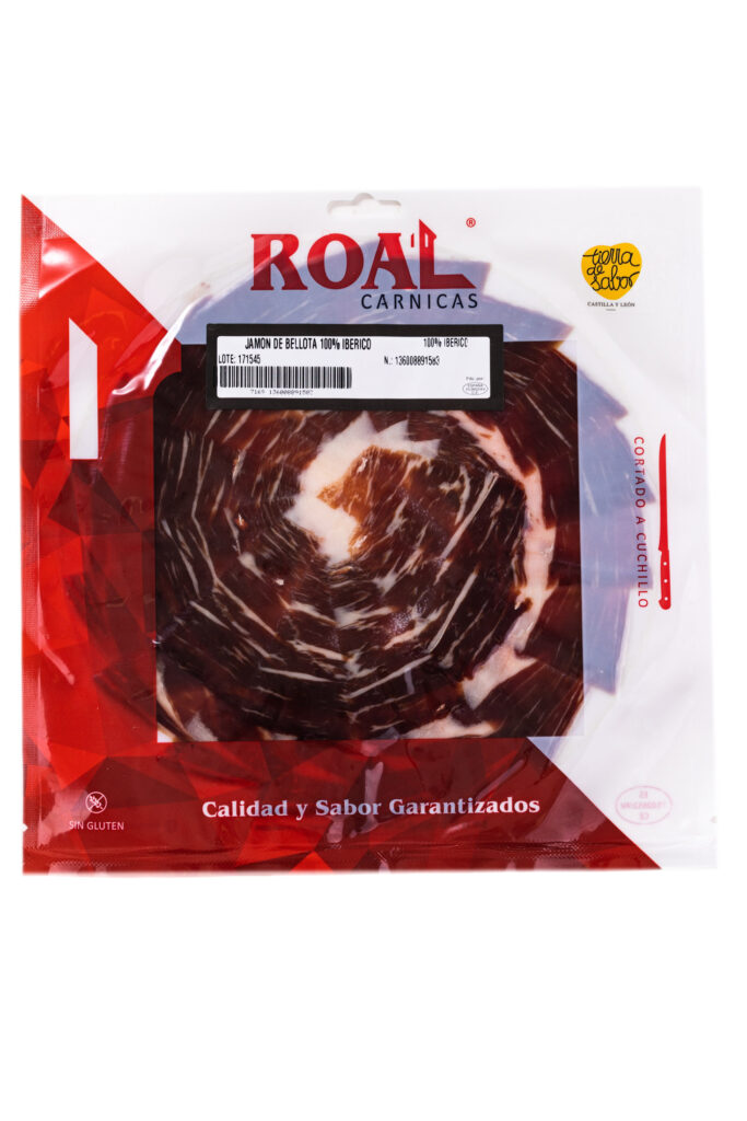 Roal Jamón de Bellota 100% Ibérico loncheado - Cárnicas Roal